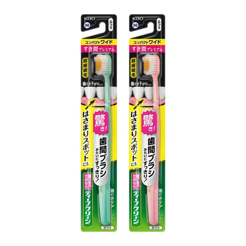Kao Deep Clean Toothbrush Gap Premium Normal, 1 piece