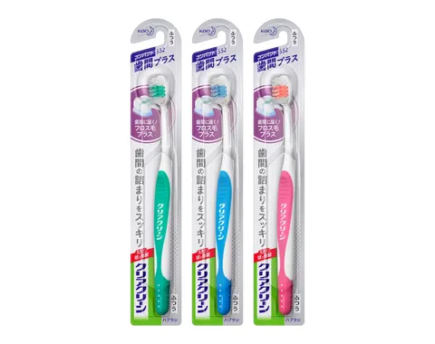 Kao Clear Clean Toothbrush Interdental Plus Compact Normal, 1 piece