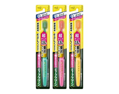 Kao Deep Clean Toothbrush Jockiri Premium Normal, 1 piece