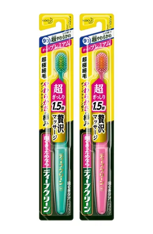 Kao Deep Clean Toothbrush Chock Premium Super Soft, 1 piece