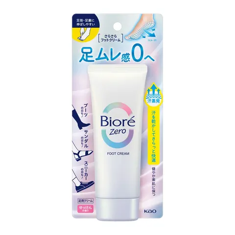 Kao Biore Zero smooth foot cream soap