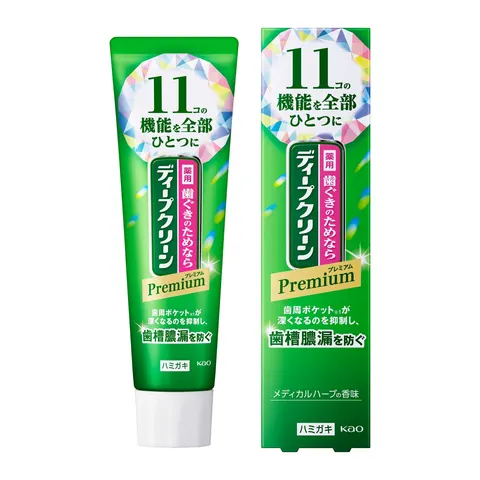 Kao Deep Clean Premium Medicated Toothpaste, 85g