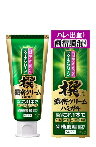 Kao Deep Clean Selection Dense Cream Medicated Toothpaste, 100g