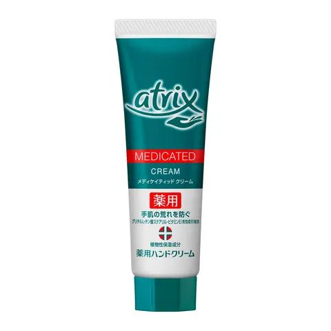 Лечебный крем для рук, от трещин и шероховатостей, Kao Atrix Medicated Tube Medicated Hand Cream, 50g