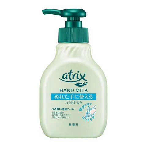 Молочко для рук, увлажняющее, дозатор, Kao Atrix Hand Milk Unscented, 200ml