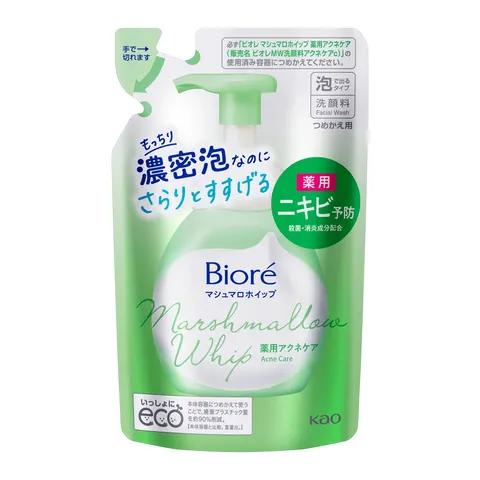 Kao Biore Marshmallow Whip Acne Care Refill,130mL