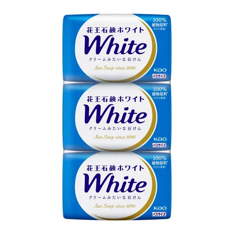 Kao White Bath Size 3-pack, 402g