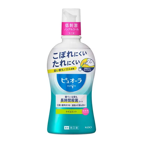 Kao Pyuora mouthwash non-alcoholic, 420ml