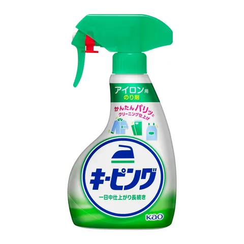 Спрей для глажки белья, с подкрахмаливающим эффектом, Kao Keeping Iron Glue, 400ml