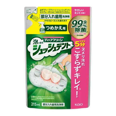 Kao Deep Clean Shushu Dent Refill, 215ml