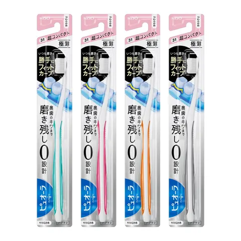 Kao Pyuora toothbrush super compact and soft, 1 piece