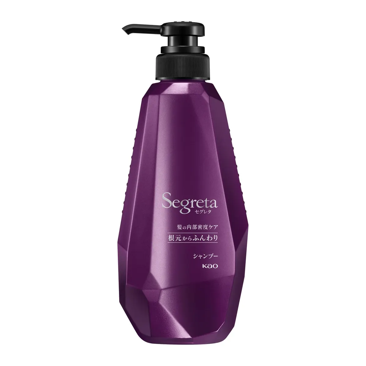 Шампунь для придания объёма сухим, тонким и ломким волосам, дозатор, Kao Segreta Shampoo, 430ml
