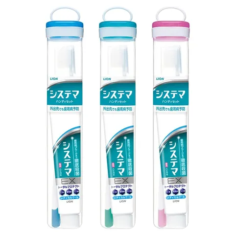 Lion Dentor Systema handy set (toothpaste 30g + toothbrush set)