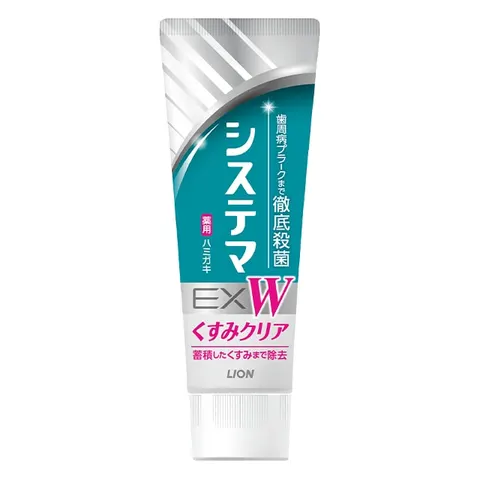 Lion Systema EX W Toothpaste Fresh Clear Mint, 125g