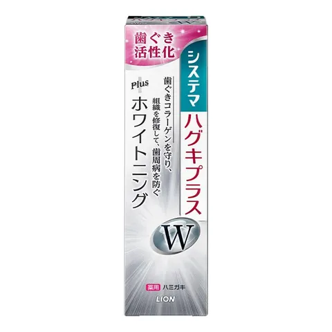 Lion Systema Haguki Plus W Toothpaste, 95g