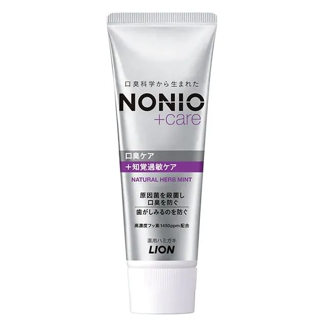 Зубная паста комплексного действия, для чувствительных зубов, Lion Nonio Plus Toothpaste Hypersensitivity Care Toothpaste, 130g