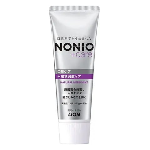 Lion Nonio Plus Toothpaste Hypersensitivity Care Toothpaste, 130g
