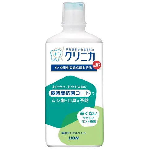 Lion Clinica Jr. Dental Rinse Gentle Mint, 450ml