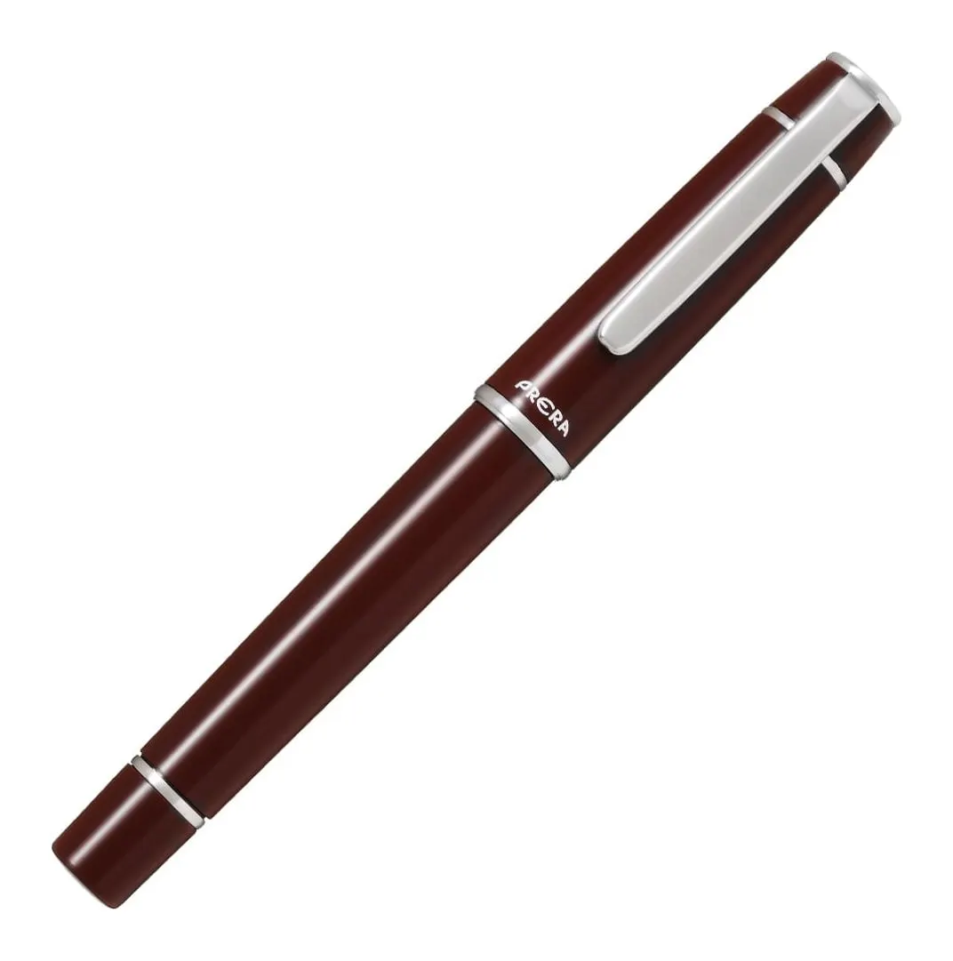 Pilot Prera, перьевая ручка, перо F, красно-коричневая
