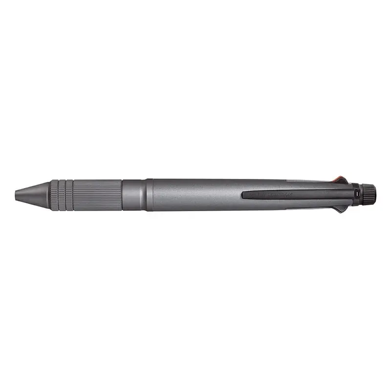 Uni Jetstream 4&1 Metal Edition, многофункциональная ручка: 4 цвета и карандаш, Gunmetal