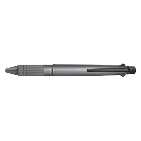 Uni Jetstream 4&1 Metal Edition, многофункциональная ручка: 4 цвета и карандаш, Gunmetal