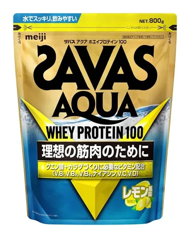 SAVAS Aqua Whey Protein 100, сывороточный протеин со вкусом лимона, 800 г