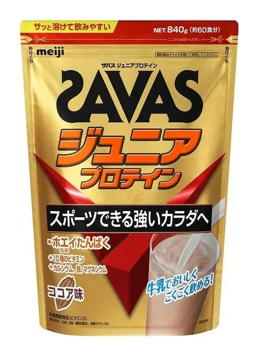 SAVAS Junior Protein, протеин для юных спортсменов со вкусом какао, 840 г