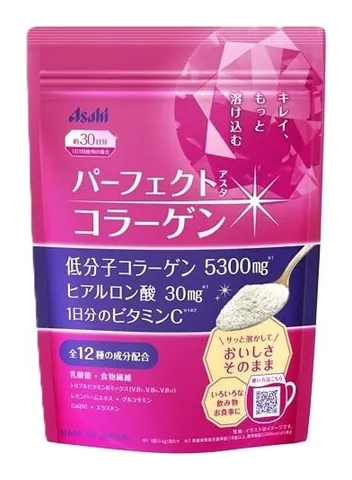 Perfect Asta Collagen Powder, коллаген в порошке, 225 г (около 30 дней)