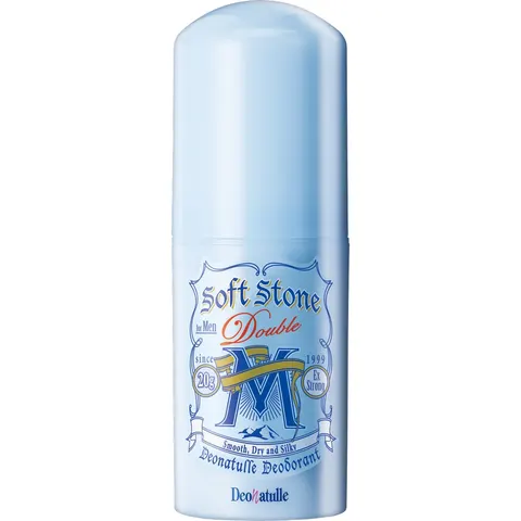 Deonatulle for Men Soft Stone W Medicated Deodorant Stick, with Menthol, 20g