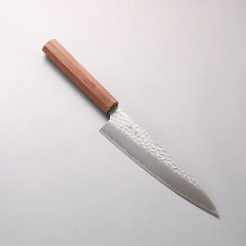 Okinaryu Gyuto (Chef's Knife) 200 mm, VG10 steel, hammered tsuchime finish