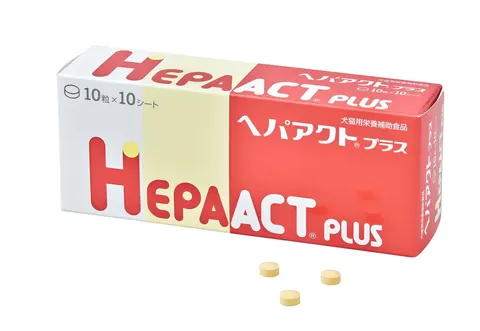 ZENOAQ Liver Supplement for Dogs and Cats Hepaact Plus, 100 Tablets