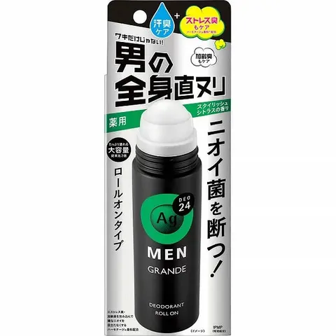 Fine Today AG Deo 24 Men's Deodorant Roll-on Grande Stylish Citrus, 120ml