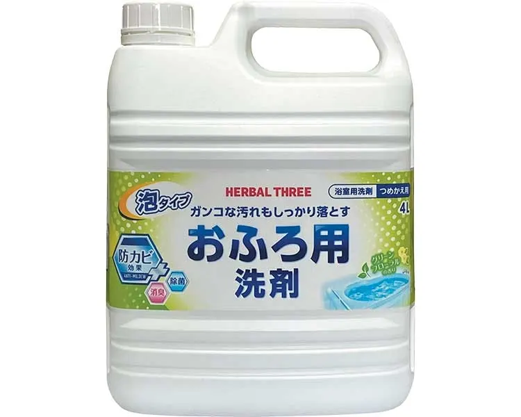 Чистящее средство для ванной комнаты, аромат цитруса, Mitsuei Smile Choice Bath Detergent, Commercial Use, 4L