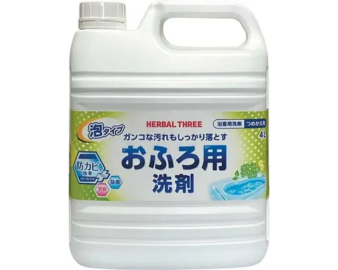 Чистящее средство для ванной комнаты, аромат цитруса, Mitsuei Smile Choice Bath Detergent, Commercial Use, 4L