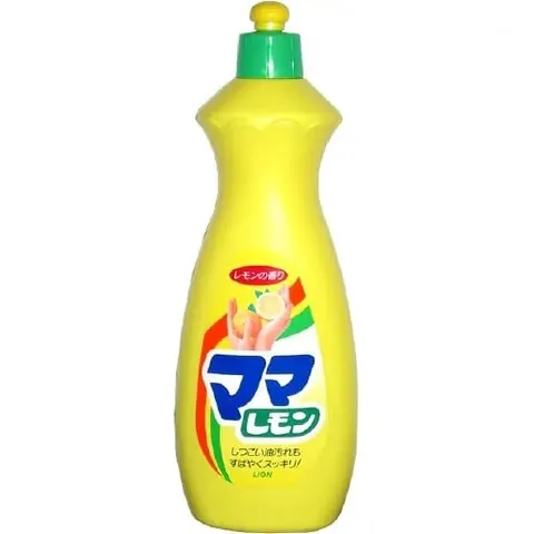 Lion Mama Lemon Medium ※Neutral detergent for washing vegetables and fruits, 800ml