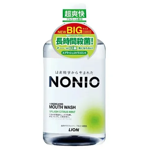 Lion Nonio Mouthwash Splash Citrus Mouthwash, 1000ml