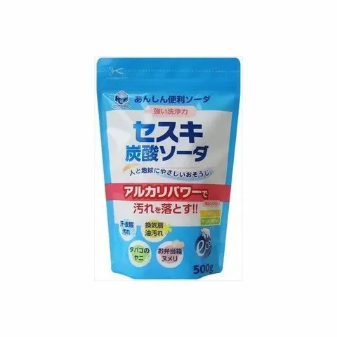 Универсальное чистящее средство на основе соды, Daiichi Sekken Kitchen Club Soda Sesquicarbonate, 500g