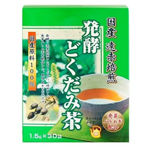 Чай Докудами, UNIMAT RIKEN Domestic far-infrared roasted fermented dokudami tea,  30 шт