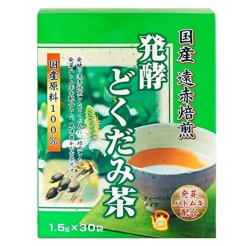 Чай Докудами, UNIMAT RIKEN Domestic far-infrared roasted fermented dokudami tea,  30 шт
