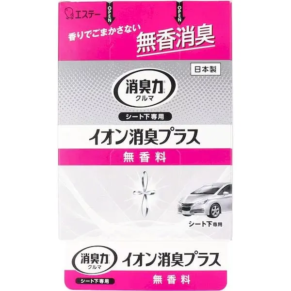 Ионный освежитель воздуха в автомобиле, без аромата, ST Power Under Seat Car Ion Deodorant Plus Unscented, 200g