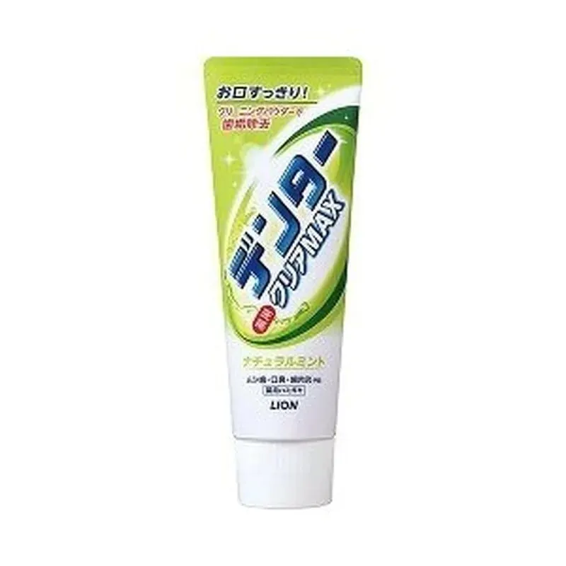 Зубная паста для защиты от кариеса, мятно-фруктовый аромат, Lion Dentor Clear Max Natural Mint Vertical, 140g