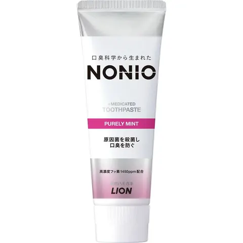 Lion Nonio Medicated Toothpaste Purely Mint, 130g