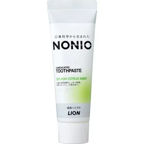 Зубная паста профилактическая, аромат цитрусов и мяты, Lion Nonio Medicated Toothpaste Splash Citrus Mint, 130g
