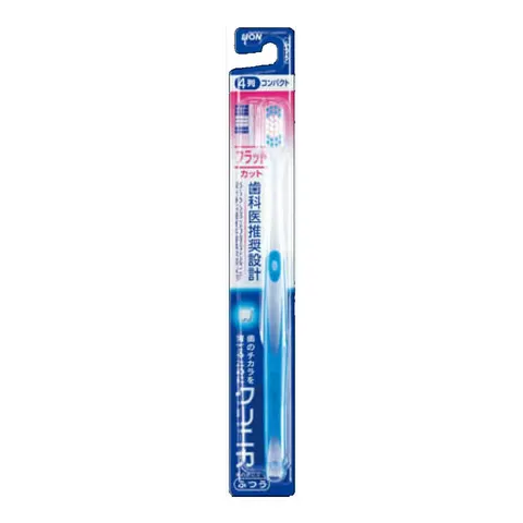 Зубная щётка с щетиной в 4 ряда, средней жёсткости, Lion Clinica Toothbrush Flat cut 4 rows Normal, 1шт