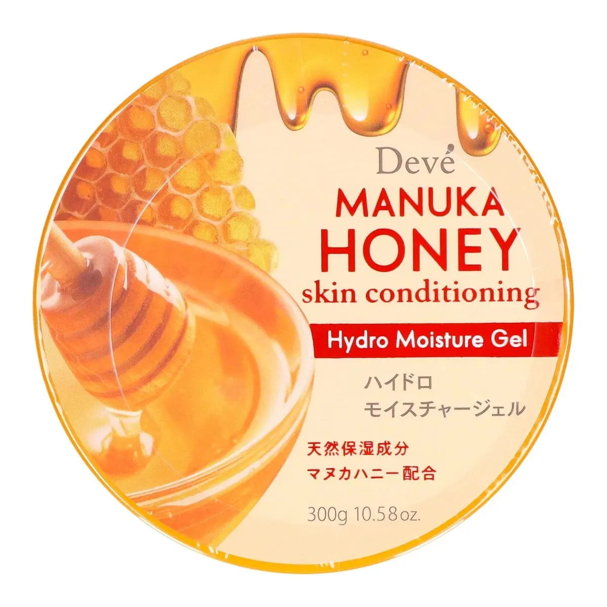 Гель для тела увлажняющий, с мёдом манука, Kumano Yushi Dibе Manuka Honey Hydro Moisture Gel, 300g