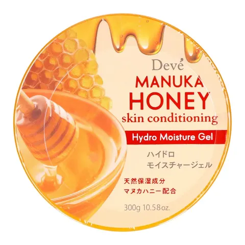 Гель для тела увлажняющий, с мёдом манука, Kumano Yushi Dibе Manuka Honey Hydro Moisture Gel, 300g