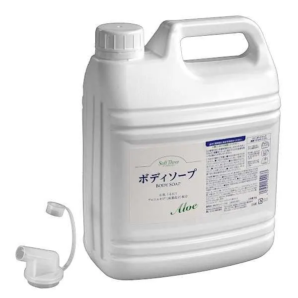 Гель для душа увлажняющий, на основе экстракта алоэ, Mitsuei Soft Three Body Soap Aloe Large Capacity, 4кg