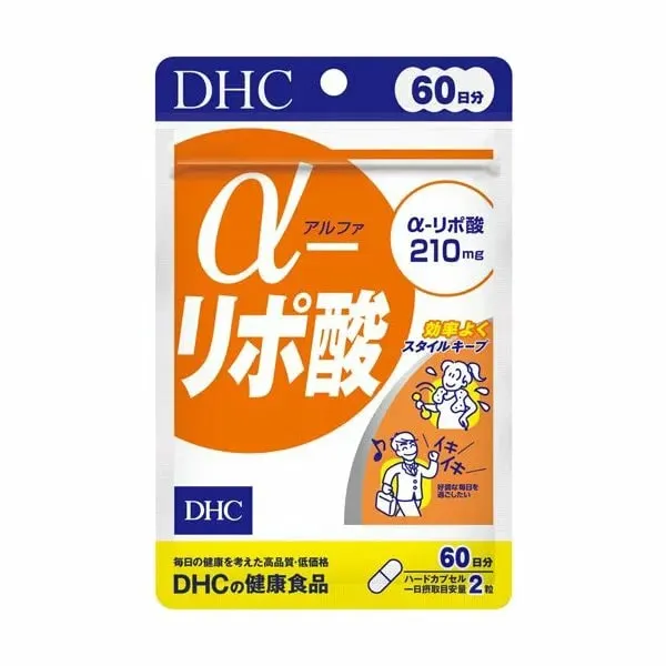 Альфа-липолиевая кислота, DHC 60 days A-lipoic Acid, 120шт