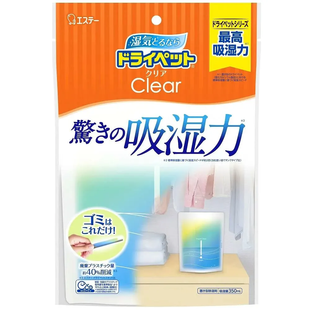 Универсальное средство для поглощения влаги, ST Dry Pet Clear Dehumidifier Moisture Remover Stand Pack Type, 350ml