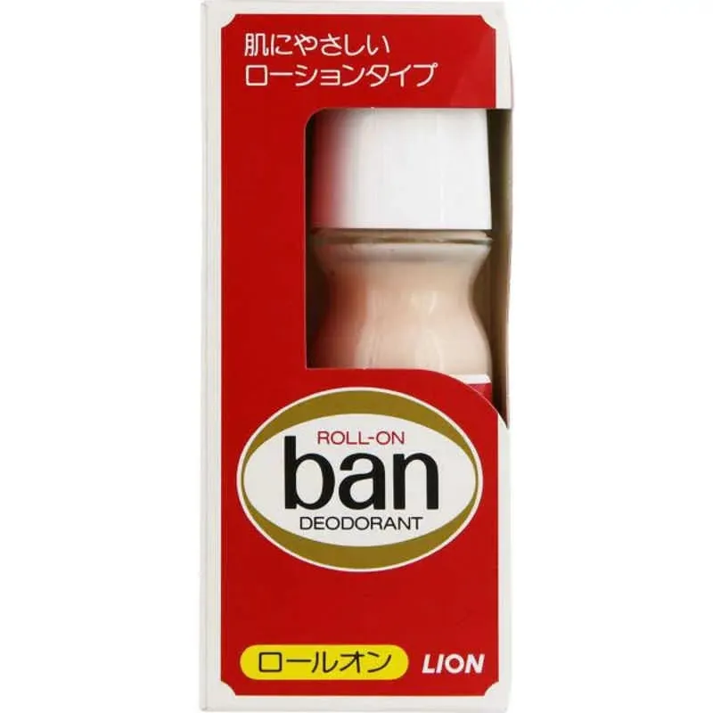 Дезодорант-антиперспирант роликовый, цветочный аромат, Ban Roll-On Antiperspirant Fragrant Deodorant, 30ml